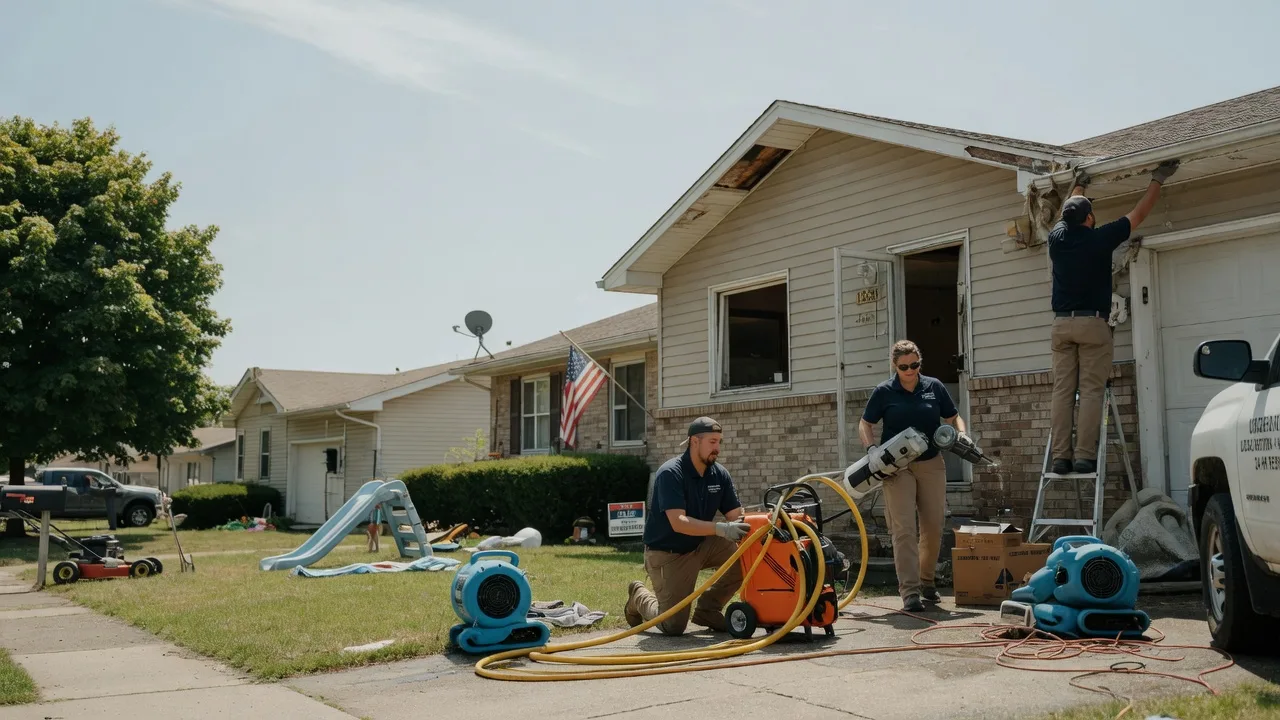 Water Damage Restoration in Petroleum, IN near me